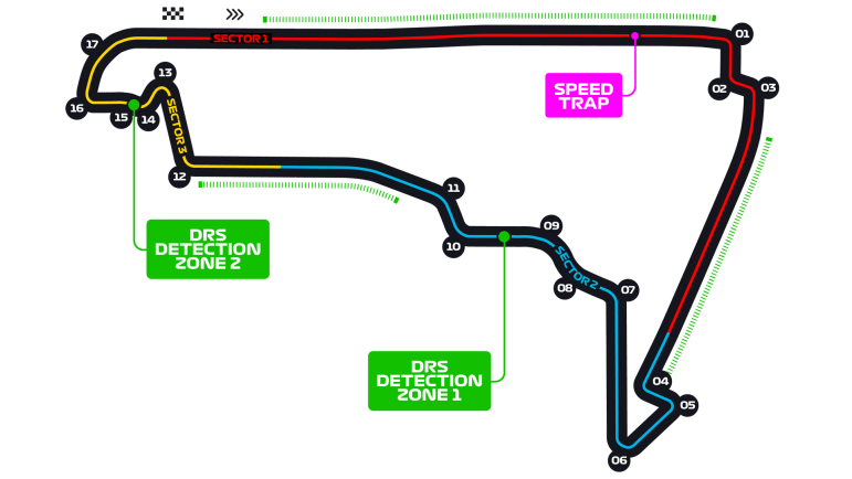 Autódromo Hermanos Rodríguez Map